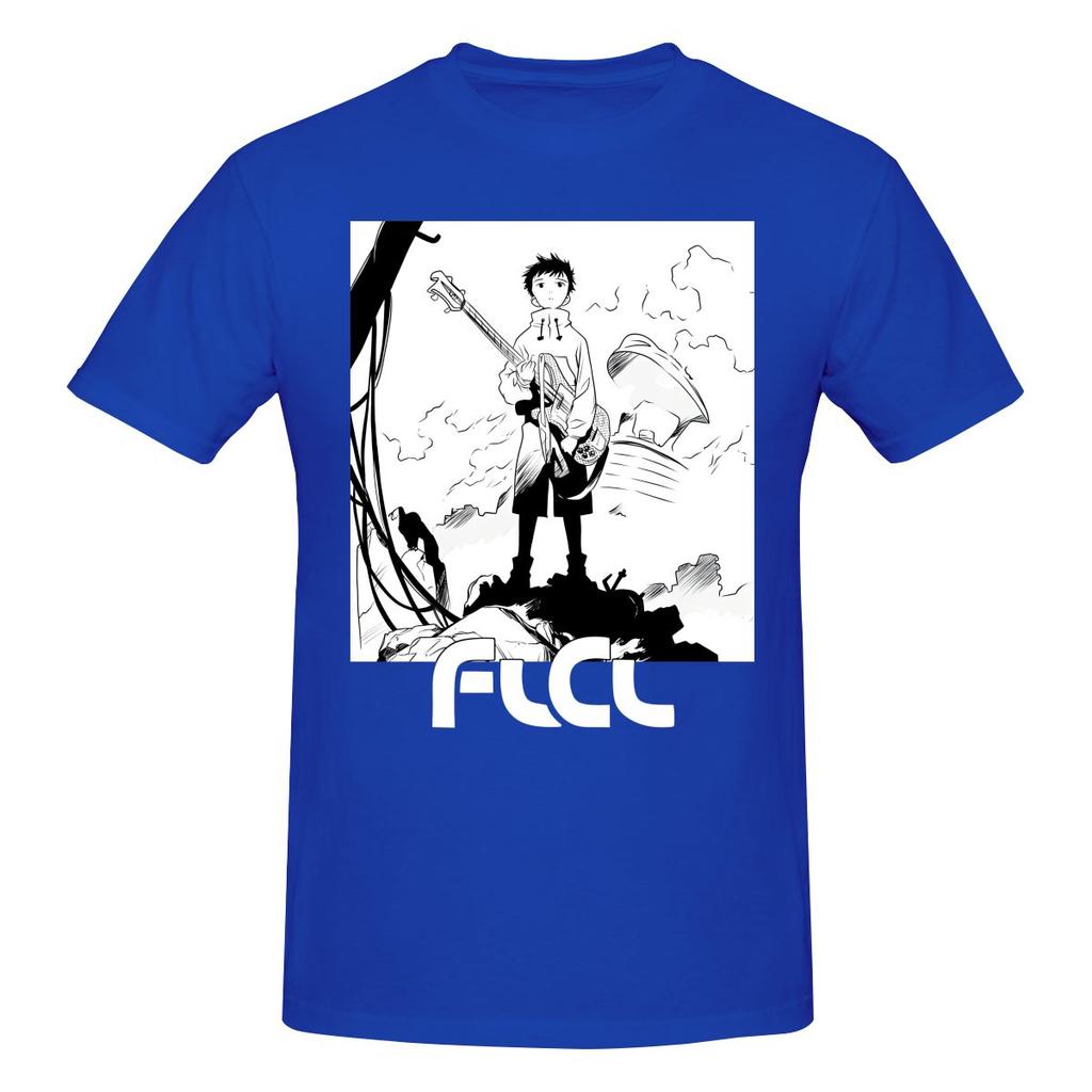 Lustiges FLCL Unisex bedrucktes T-Shirt Unisex T-ShirtShirt