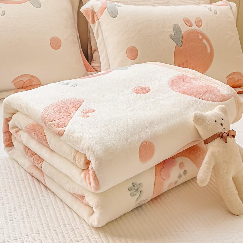 Wenlong All-Season Double-Sided Flannel Blanket