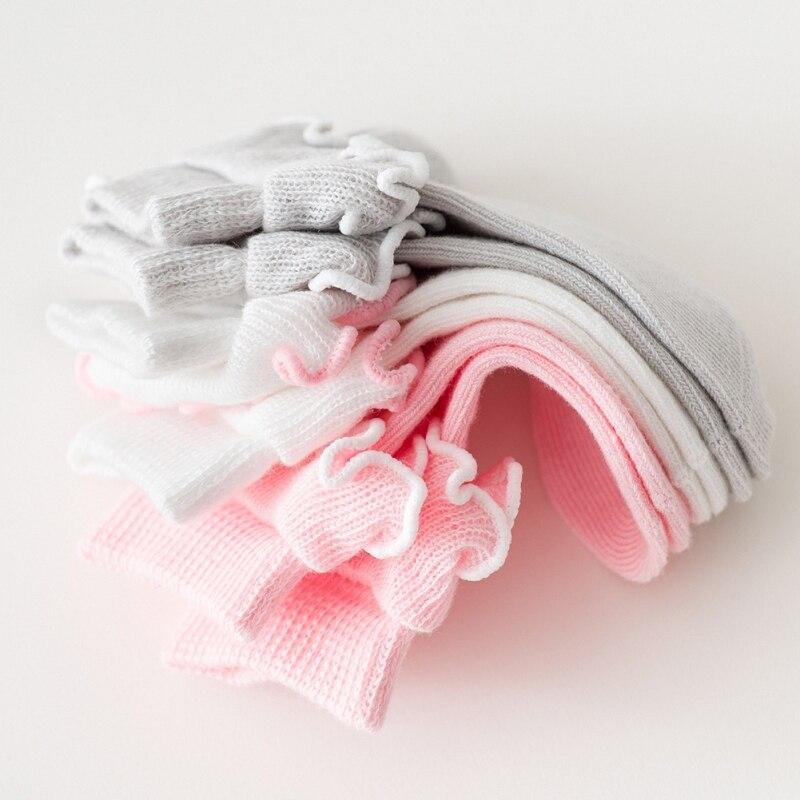 3 пары носков для новорожденных девочек — фото 4