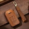 Luxury Leather Car Key Case Cover Fob Protector for Volvo Accessories XC60 V60 S60 XC70 V40 Keychain Holder Keyring Shell Bag