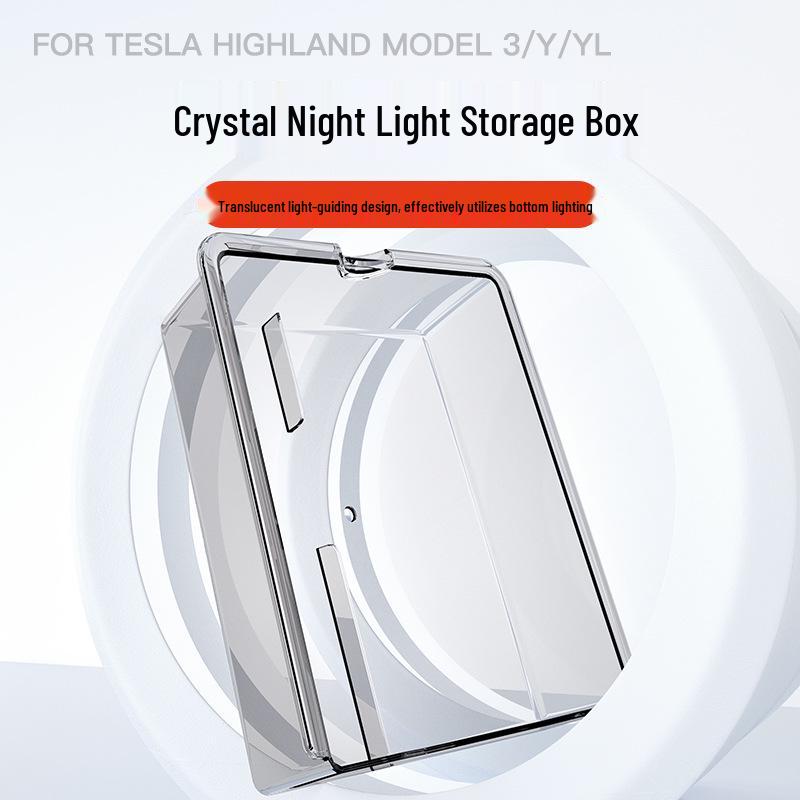 Compatible Storage Organizer for Tesla Center Console: Model Y/3/YL Armrest Accessories