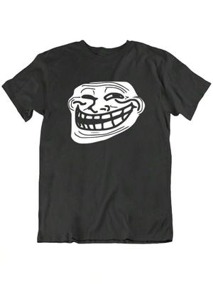 Koszulki Unisex z Grafikami Memów Trollface