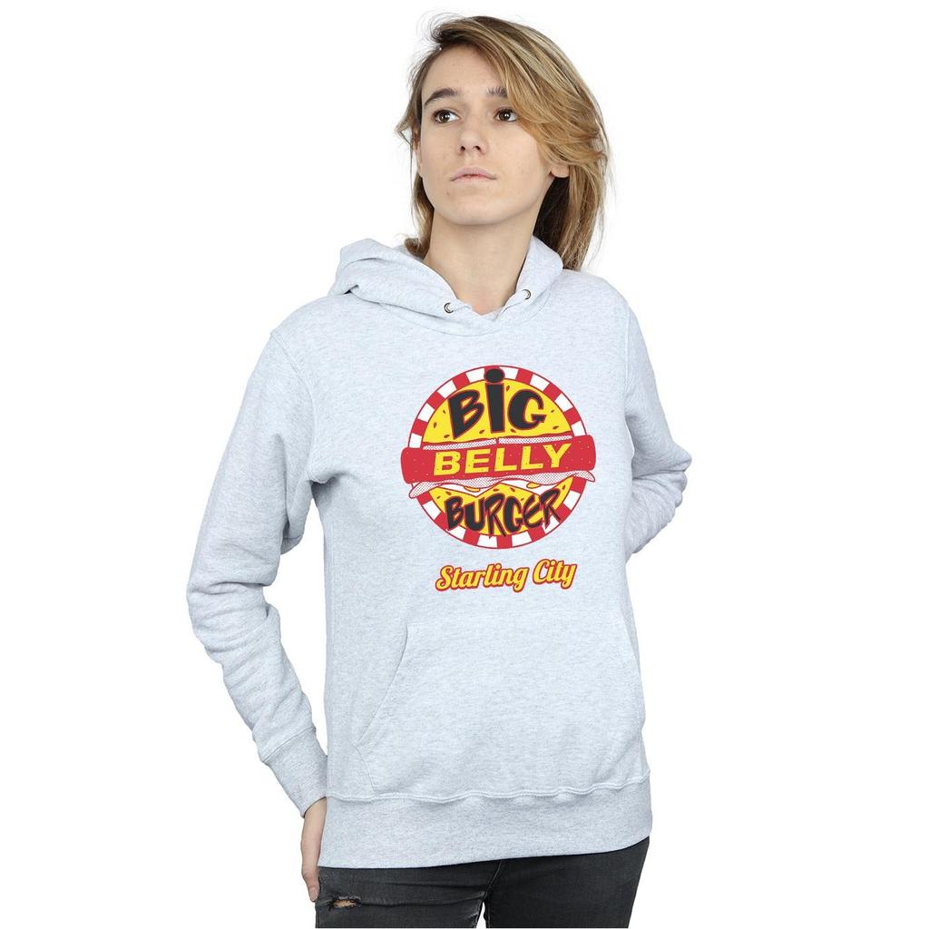 DC Comics Damen/Damen Arrow Big Belly Burger Logo Kapuzenpullover