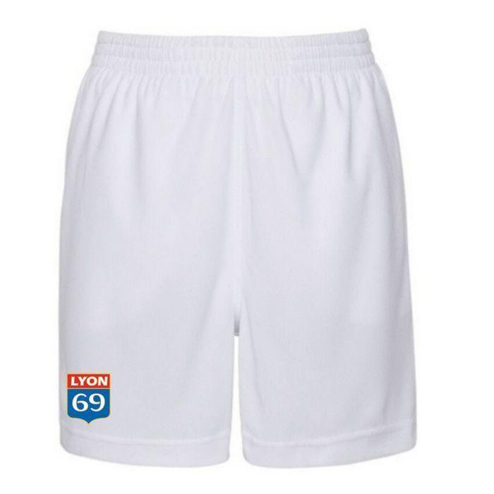 Children's Lyon Striped Football Jersey and Shorts Set - - Blue