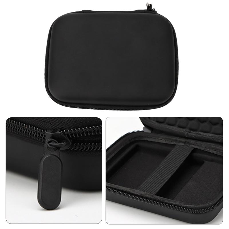 Handheld Game Console EVA Bag Scratchproof Storage Box for RG40XXV Protector Case with Mesh Pocket Travel Carrying Pouch