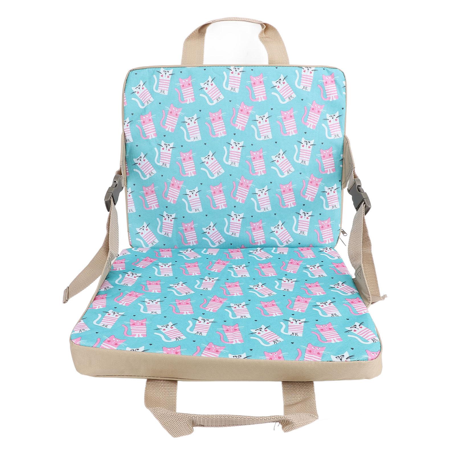 

Детское уличное складное кресло-подушка, портативная подушка для стадиона, толстое цветочное складное кресло для стадиона синий