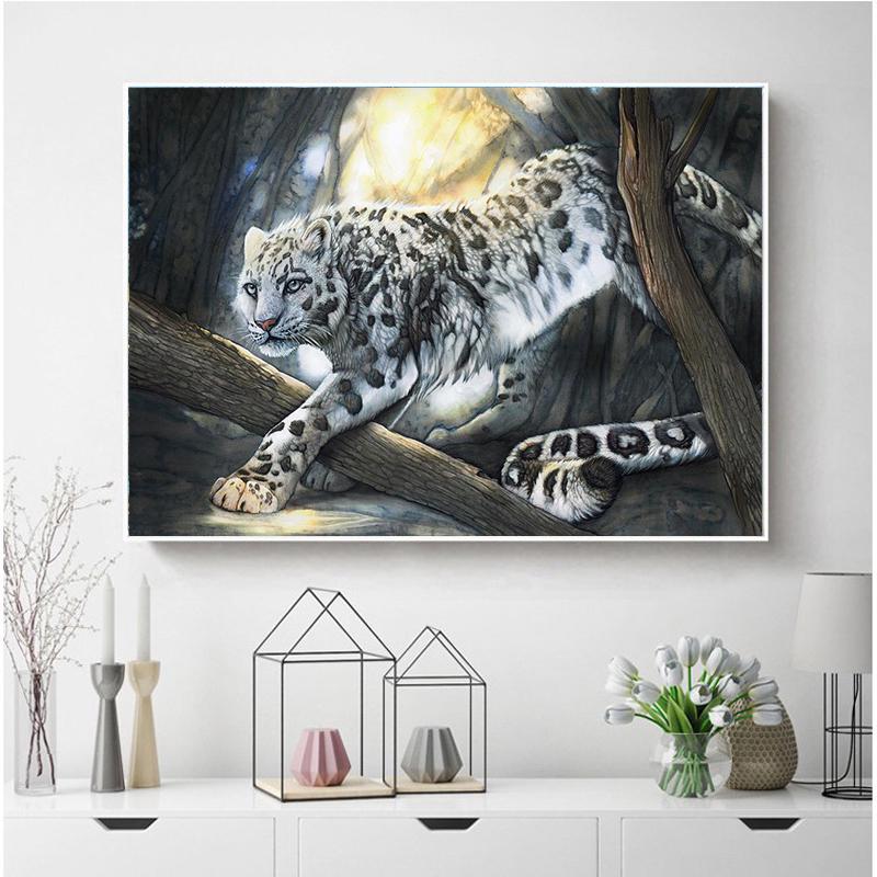 DIY 5D Diamond Cross Stitch Full Round Drill Diamond Embroidery Painting Rhinestone Mosaic Kit Handmade Gift