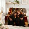Gryffindor House Flannel Printed Blanket Comfortable Skinfriendly Throw Blanket For Bedroom Sofa Nap Home Decor Great Holiday Gift