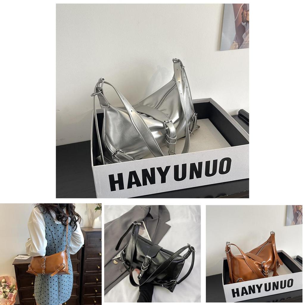 2024 Neue Modische Damen Umhängetasche Straßen-Trendiger Stil Pu-Material Crossbody-Tasche