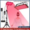 Red Light Therapy for Body Red Near Infrared Light Therapy Lamps with Stand, Red Light-Therapy& 850nm Infrared Lamp Device with Eyes Protection