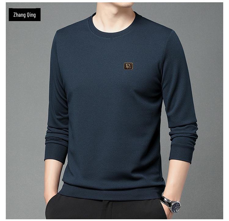 2024 Men's Versatile Long-Sleeved Crew Neck Sweatshirt