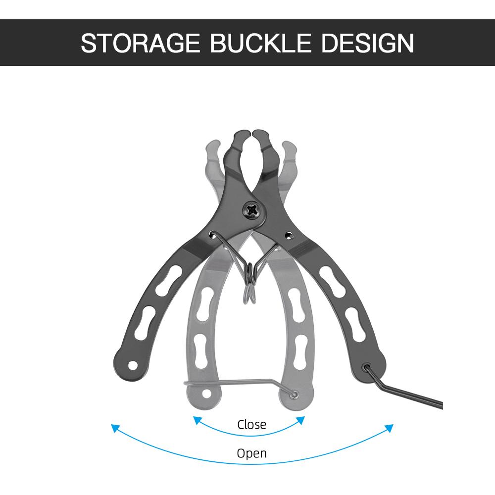 Kit de instrumente pentru repararea bicicletei, 9 buc. cheie pentru îndepărtarea casetei, rupător de lanț, extractor de manivelă, spiță