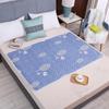 Waterproof Washable Mattress Urine Mat Cartoon Bed Protector Diaper Bedding Urine Pads Cloth Breathable Washable Incontinence Pads