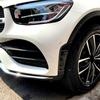 ABS Carbon Fiber Front Bumper Spoiler Side Air Vent Cover For Benz GLC X253 20+