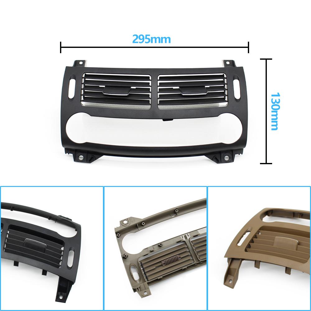 Front Dashboard Air Conditioning AC Vent Grille Cover Panel For Mercedes Benz E Class W211 2003-2008 E200 E230 E260 E280 E300
