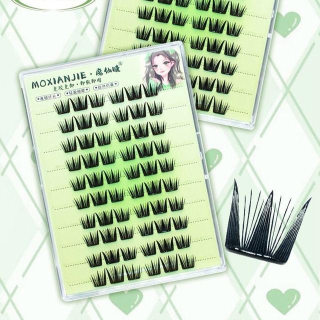 LuxeFlutter - Натуральные многоразовые пучки накладных ресниц без клея