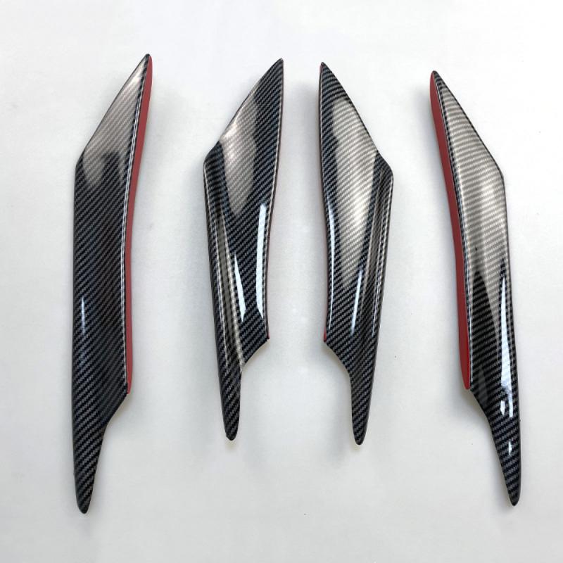 Knife Wind Car Modification Durable Universal For Most Cars Motorcycle Side Large Plate Carbon Fiber Car Accessories