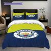 Manchester City Emblem Bedding (1 * duvet cover + 2 * pillowcase, without core) 2DFlat Soft and comfortable Bedding set Duvet cover and pillowcase