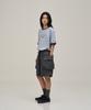 LE TIGRE Modern Cargo Shorts (Frost Gray)