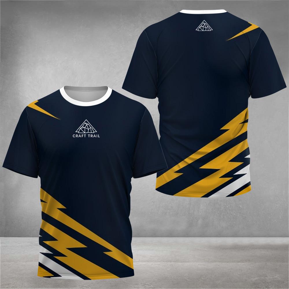 Men Fashion Short Sleeve 3d Print T Shirt Round Neck Summer Plus Size Tees