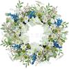 Artificial Flower Wreath Easter Valentines Day Hotel Restaurant Door Decorations