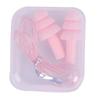 Corded Ear Plug Protector Anti Lost Silicone Hearing Protection Noise Reduction  Sleep