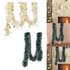 Christmas Twist Garland Sparkly 70.87 inch Xmas Garland Glittering for Ceiling Thanksgiving Holiday Christmas Tree Decor