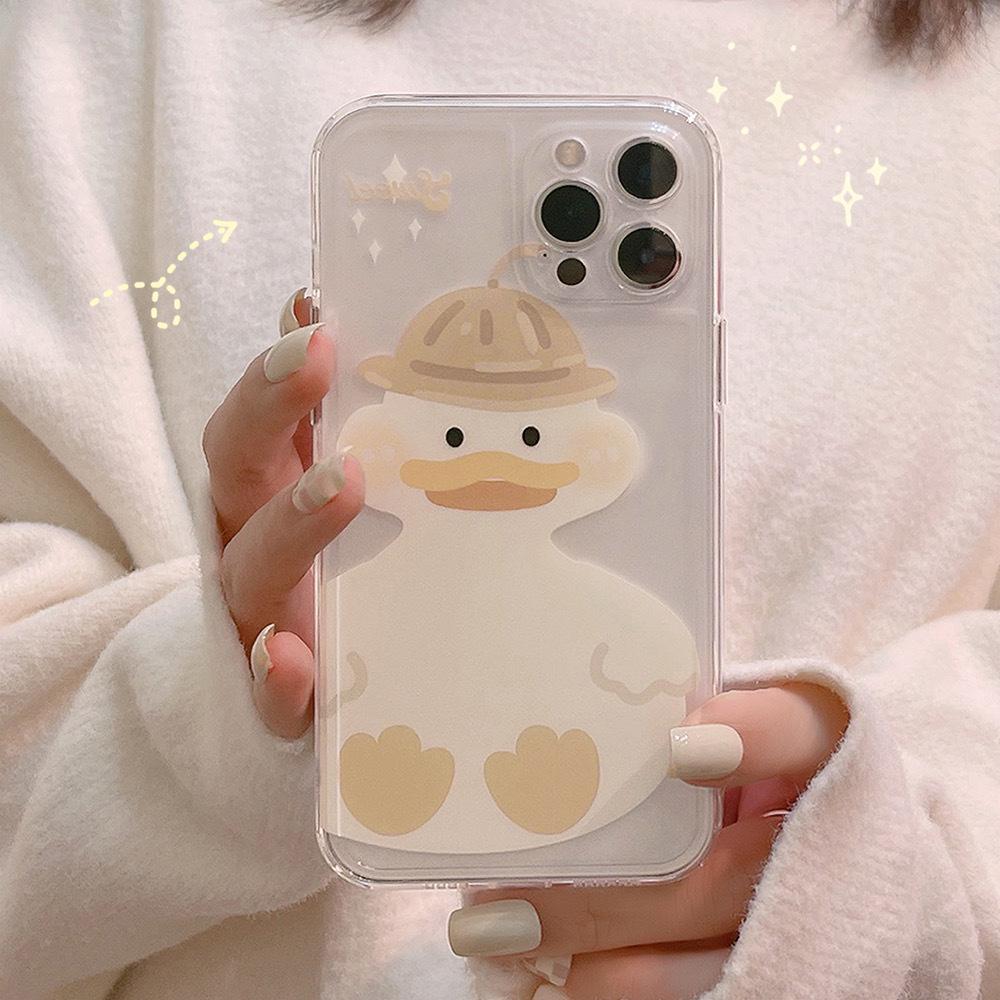 Cartoon 16 for Apple 17pro Max for IPhone12 Mobile Phone Case 13 Transparent 8plus Protective Case 15