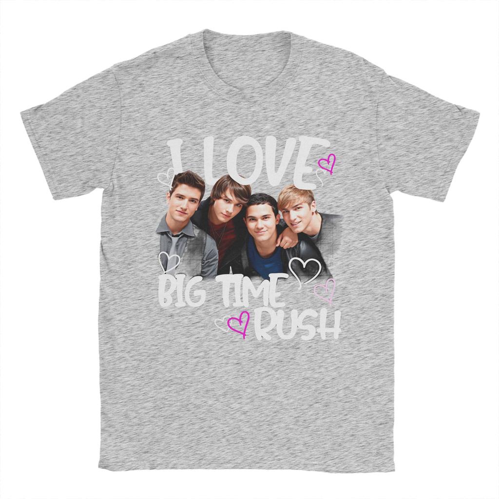 Big Time Rush Tour 2025 Nyinkomna T-shirts för Män Kvinnor Bomull T-shirt Kläder