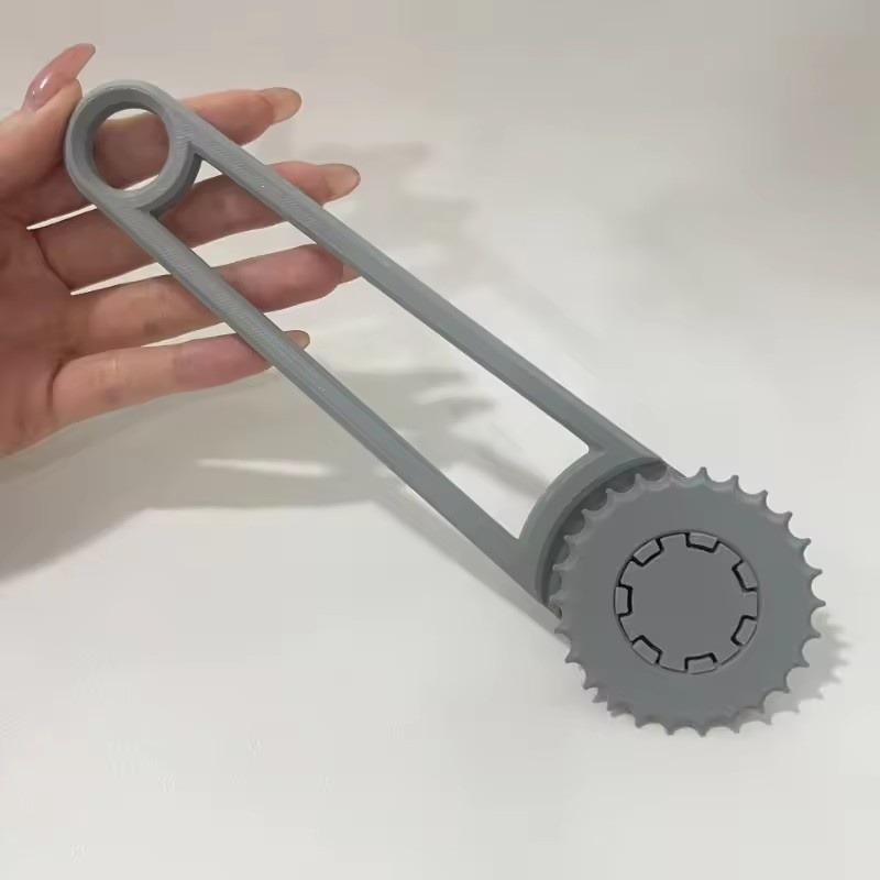 New Manual Handheld Hole Punch - Adjustable Steel Roller Paperboard Box Punch Tool for Home DIY Crafts Card Modification