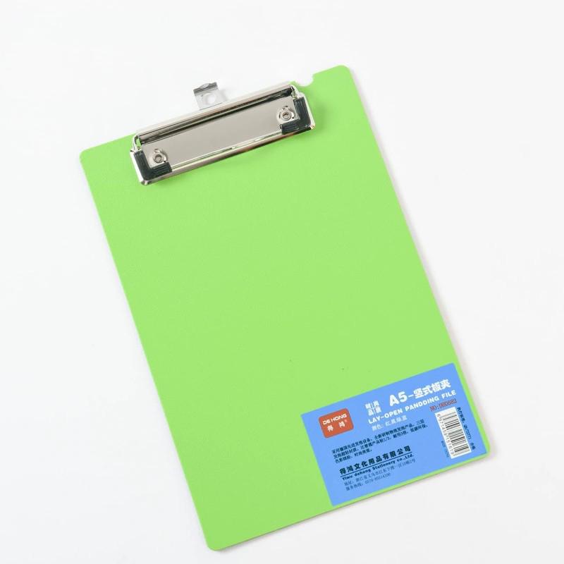 Morandi A4 Black PP Foam Clipboard - Thick, Student-Friendly Writing Board 