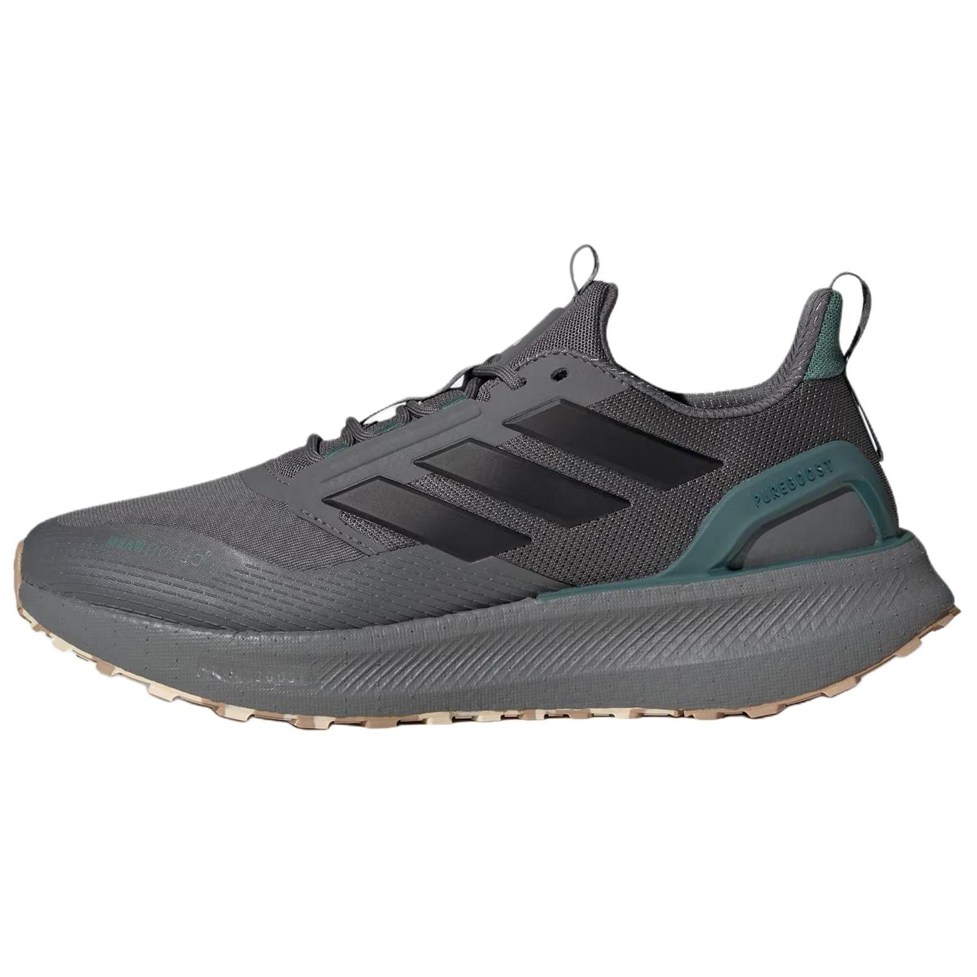 

Adidas PUREBOOST 5 Slip Resistant, Abrasion Resistant, Waterproof, Thermal Rebound Running Shoes Unisex Gray Sneakers JR2972 42⅔ серый
