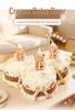 Cute Teddy Bear Doll Comfort Cushion with Scented Birthday Cake Candle