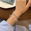 Adjustable Transparent Finger Rings Cool Style Crystal Ring Transparent Stone Ring  Summer