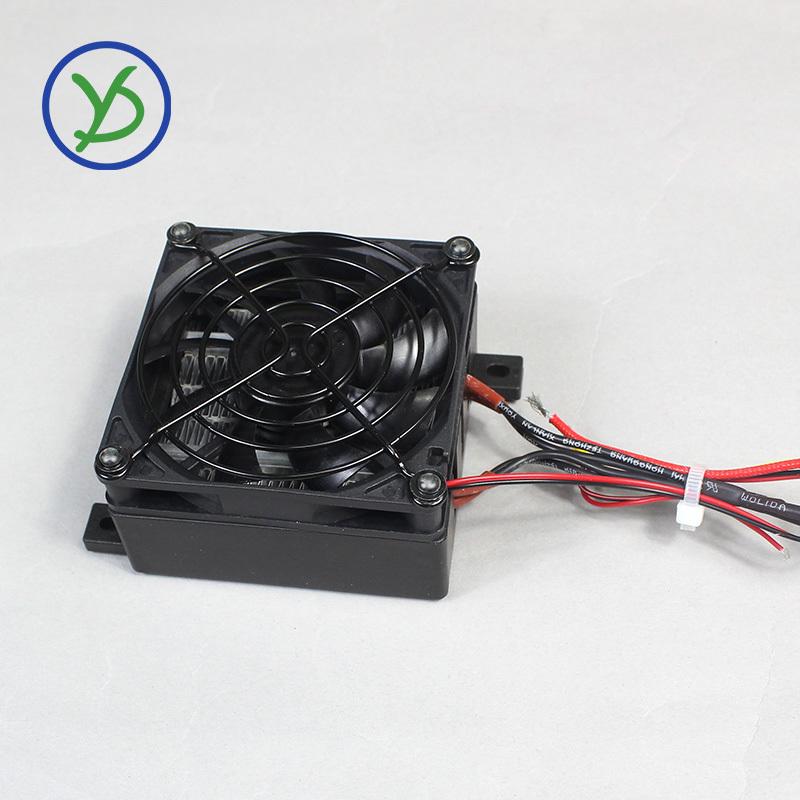 24V 200W DC Thermostatic Electric Heater PTC Fan Heater Incubator Heater Heating Element Small Space Heating 106*80mm