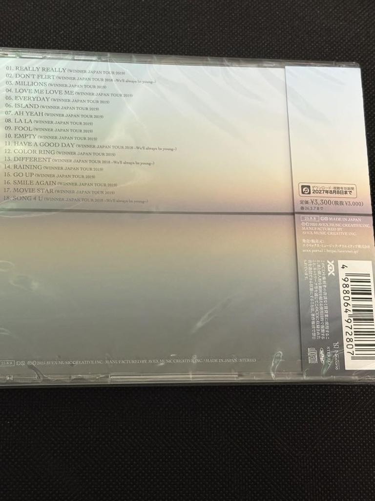 [USED] WINNER THE BEST OF WINNER LIVE
