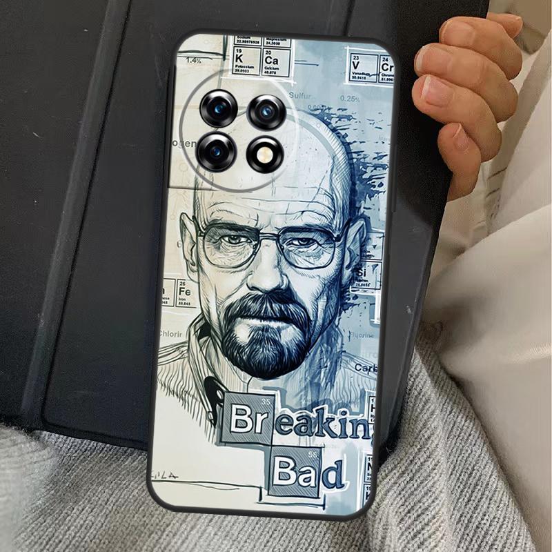 Breaking Bad Walter White Case For OnePlus 13T 10T 8T 10R 12R 13R 15 13 12 11 10 9 Nord CE 5 2 3 4 Lite N20 N30 Cover