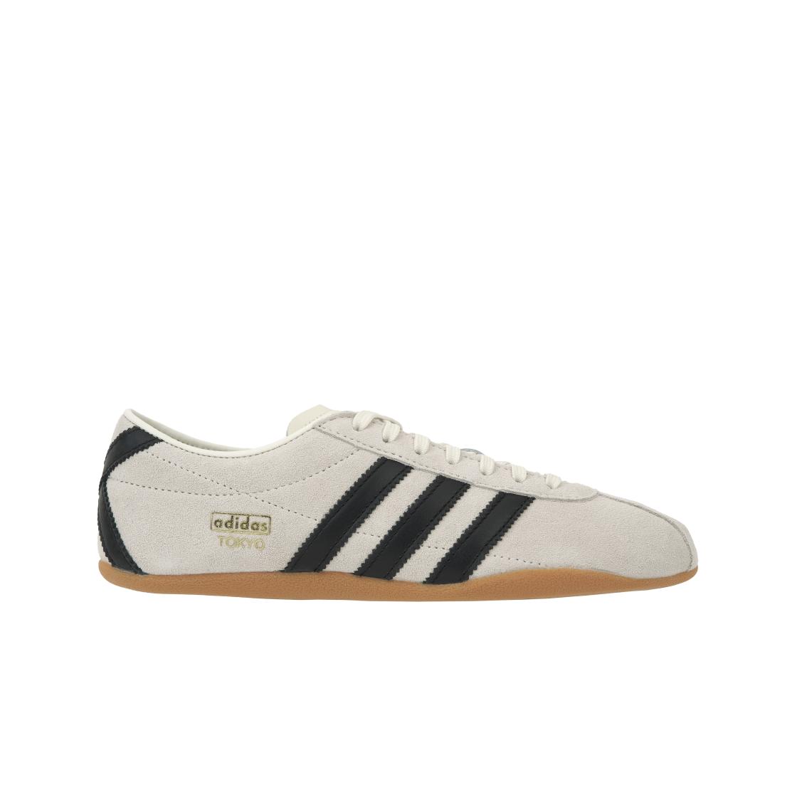 adidas  Кроссовки женские Tokyo Off White Black Gum Кремовый Core-Black Золотой-Металлик JI0182 38⅔