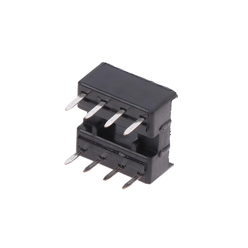 20Pcs Dip-8Pic Round Hole 8 Pins 2.54Mm Dip Dip8 Ic Sockets Adaptor Solder Type 8 Pin Chip Base Circuit Ic Connector