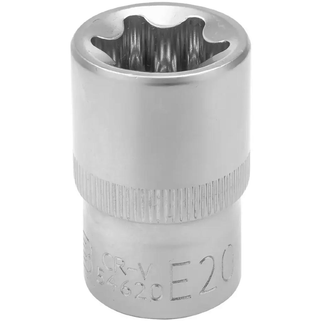 JCB Torx Socket 1/2" Cr-V E20 Socket Wrench