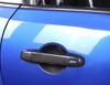 [Svart Krigare] Kompatibel med Toyota 86, Första Generationen ZN6 Modell, Förbättrat 2016-2021 Dörrhandtagsskydd, Dekorationslist (Kolmönster), Utvändig produkt