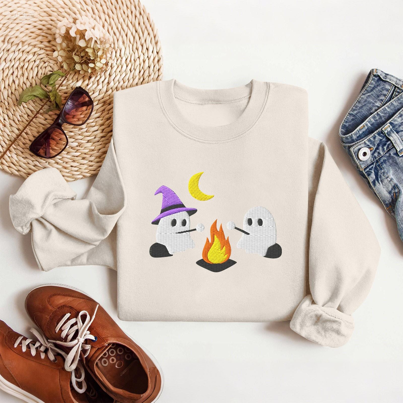 

Женские топы Женский свитшот с длинным рукавом Повседневный с круглым вырезом Свободного кроя Пуловер Флисовые топы M бежевый