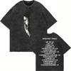 T-shirt Mode Été Lavé The Kid LAROI Before I Forget Manches Courtes Col Rond Yk T-shirt Vêtements Unisexe Nouveauté Hauts T-shirts