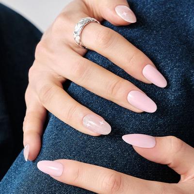Paraíso de Puntas de Uñas Reutilizables (Almendra)