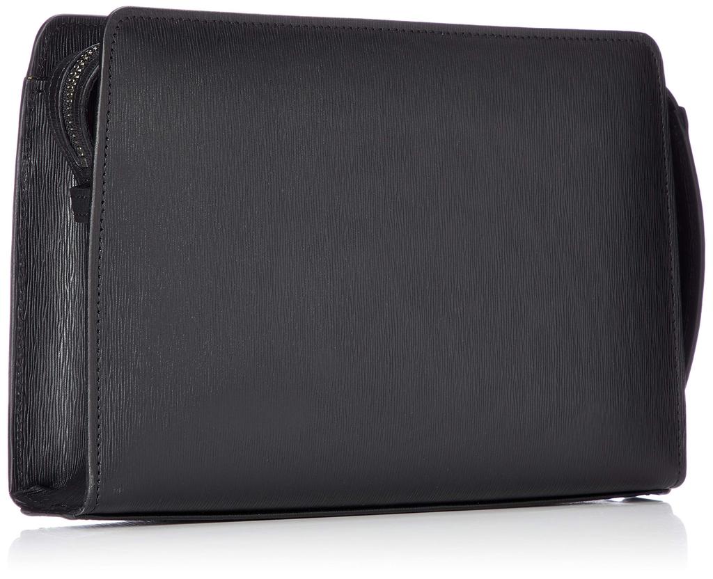 Offermann Siebert Clutch Bag, Made in Japan, Black