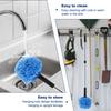 Cobweb Duster Extendable Fan Cleaner Duster with Extension Pole Multi-purpose Spider Web Brush Cleaning Kit Long Handle Spider