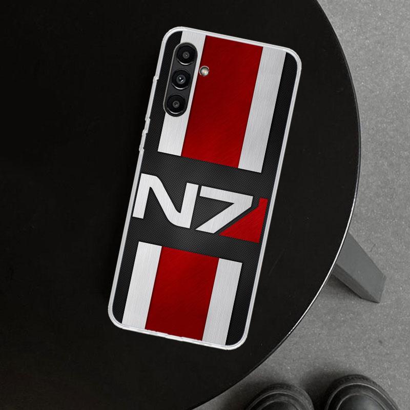 N7 Mass Effect Phone Case Cover for Samsung Galaxy A17 A16 A26 A36 A56 A57 A37 A15 A25 A35 A55 A14 A24 A34 A54 A13 A23 A33 A53 G