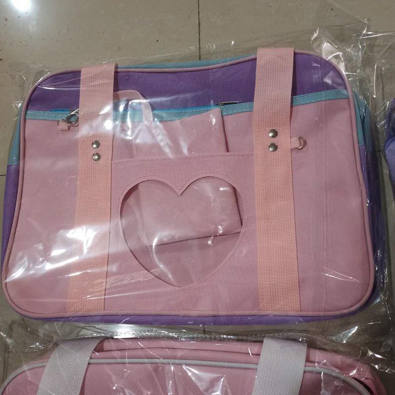 Borsa Tote in Tela JK: Borsa a tracolla versatile a spalla singola per studenti e fan di COS Anime - Ideale per il pendolarismo e i laptop