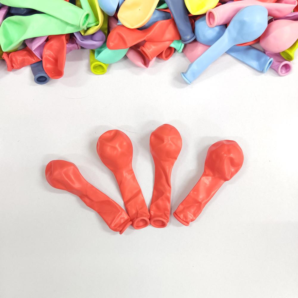 5 Inch Round Macaron Thickened Latex Balloon, Small Birthday Party Wedding Decoration Opening Balloon