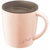 Asvel Insulated Mug MG-T240, 240ml, Pearl Pink, 12.3cm W X 9.3cm D X 10.3cm H, with Lid